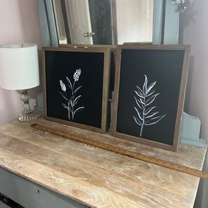 Hand painted herbs/floral
